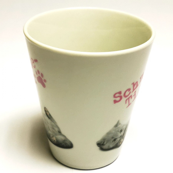 Kaffeetasse Tasse KATZE SCHMUSE-TIGER Keramik