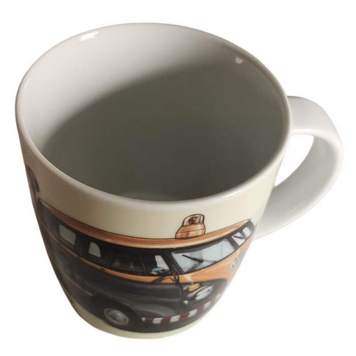 Kaffeetasse Tasse Original VOLKSWAGEN T1 Pritsche 1H0069901A Design Keramik