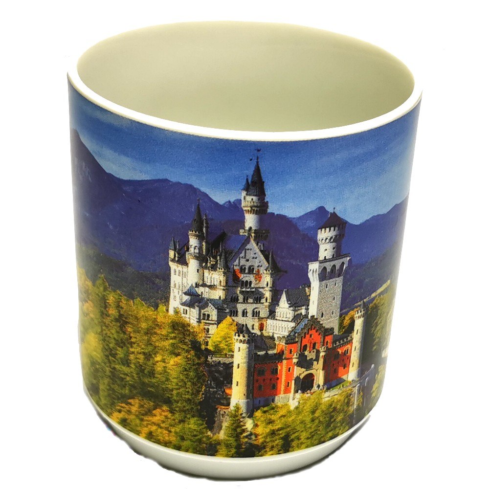 Kaffeetasse Tasse SCHLOSS NEUSCHWANSTEIN BAYERN Märchenschloss Keramik
